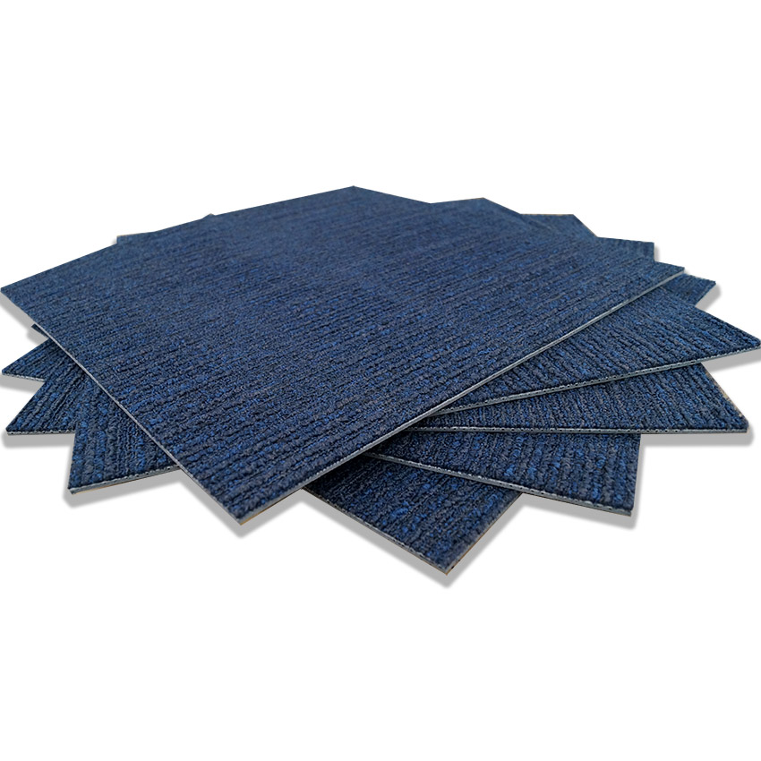  carpet-tiles product-details Champ-Blue-Hi-Traffic-SDN-Pile-Blue-Grey-Indent-Pattern-model-cpt-1000CHAMP-BLUE-CARPET-TILES-STACK-WS