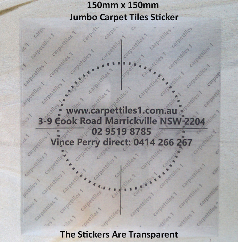  carpet-tile-glue-and-tape product-details Carpet-Tiles-Stickers-Jumbo-150mm-x-150mm-Pack-of-100-Stickers-model-ctl-ga-1258single-jumbo-WS