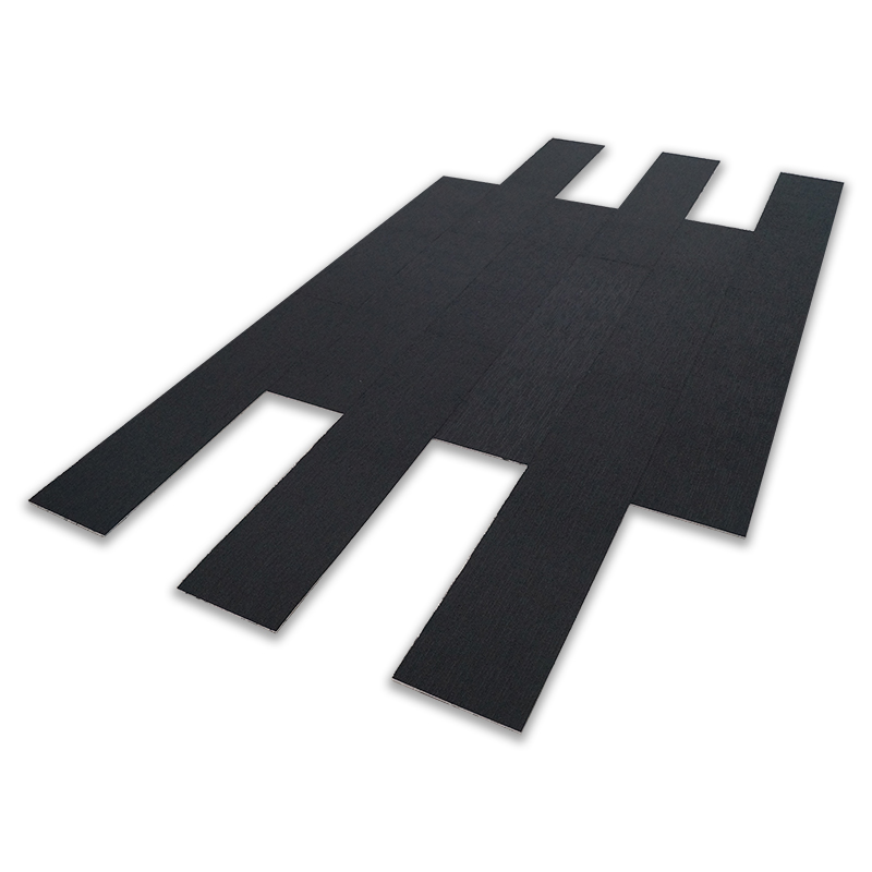  carpet-tile-planks product-details Colour-Plank-Black-Charcoal-Hi-Traffic-SDN-Pile-Rich-Textured-Charcoal-Black-model-cpt-1306BLACK_CARPET_TILE_PLANK_LAYOUT_WS