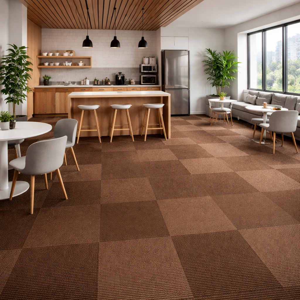  clearance-lines-and-weekly-specials-video product-details Matin-Dark-Tan-50cm-x-50cm-Carpet-Tiles-60.25-sqm-model-1899Matin-Dark-Tan-Mockup-3