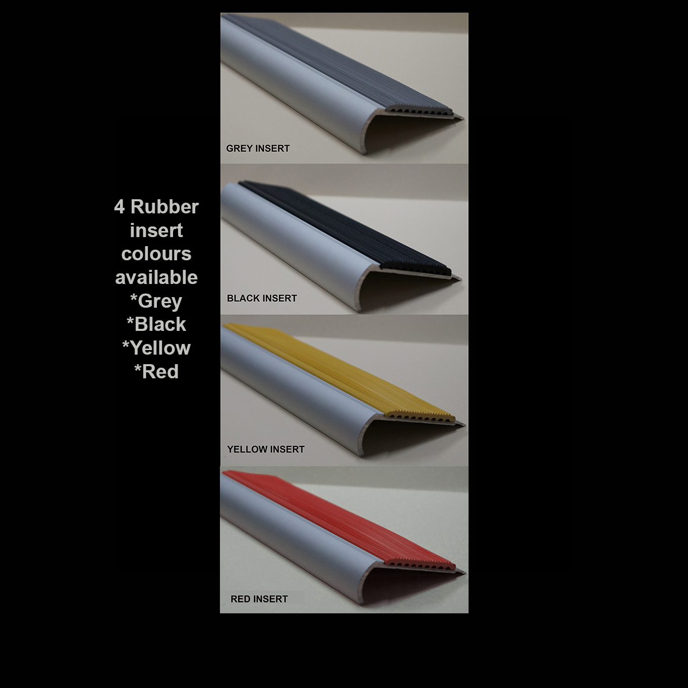  stair-nosing product-details STAIR-NOSING-BULL-NOSE-BLACK-RUBBER-INSERT-CUT-TO-ORDER-$66.00-PER-3.66M-LENGTH-model-sn-942COMMERCIAL-STAIR-NOSING-GREY-INSERT-BLACK-INSERT-YELLOW-INSERT-MAIN-EB-4-COLOURS-AVAILABLEcopy11